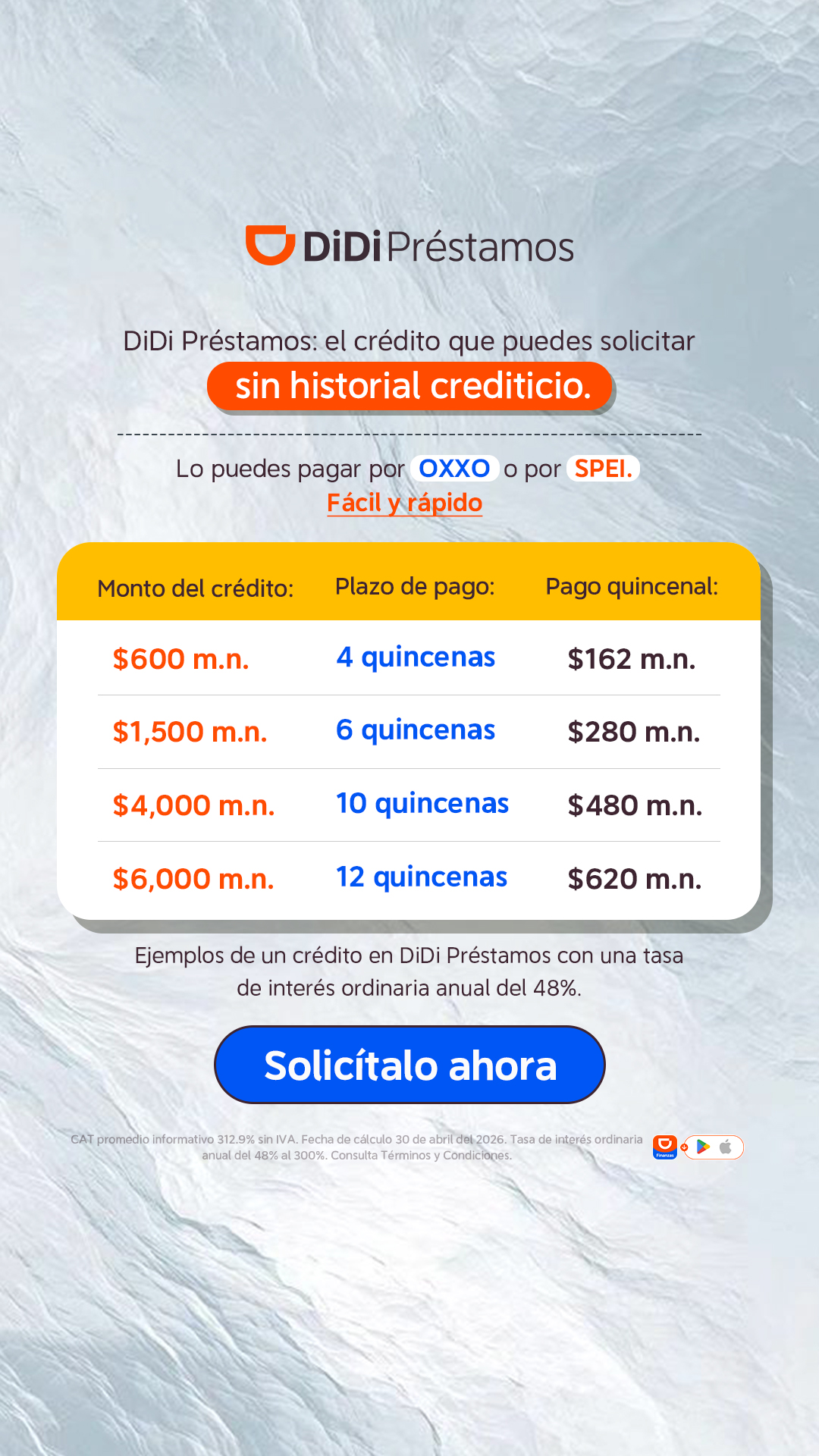 DiDi Préstamos Facebook ad