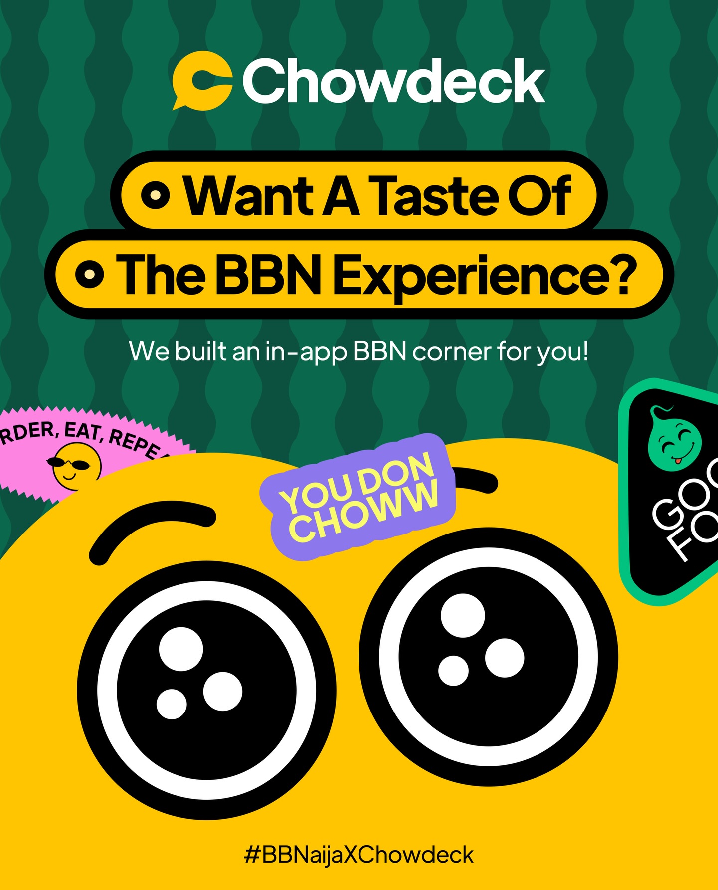 Chowdeck Facebook ad
