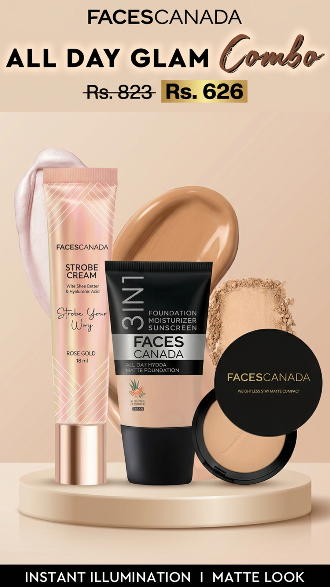 Faces Canada Facebook ad