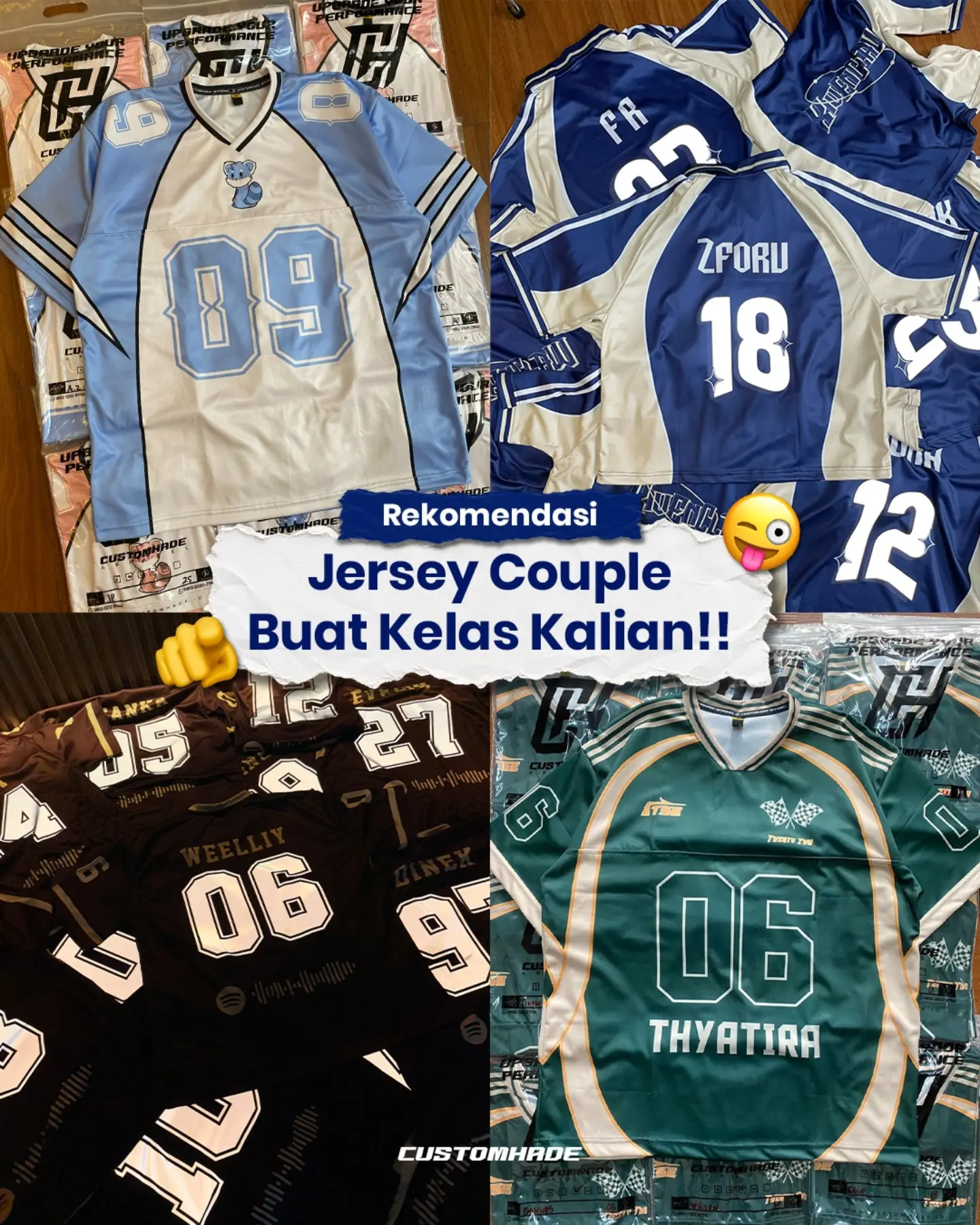 Produsen Jersey Printing Sublime Facebook ad: Jersey Couple Buat Satu Kelas?