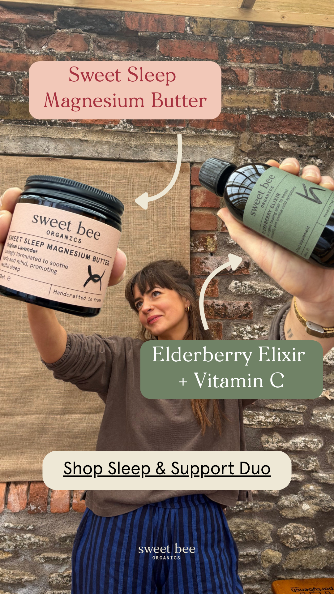 Sweet Bee Organics Facebook ad