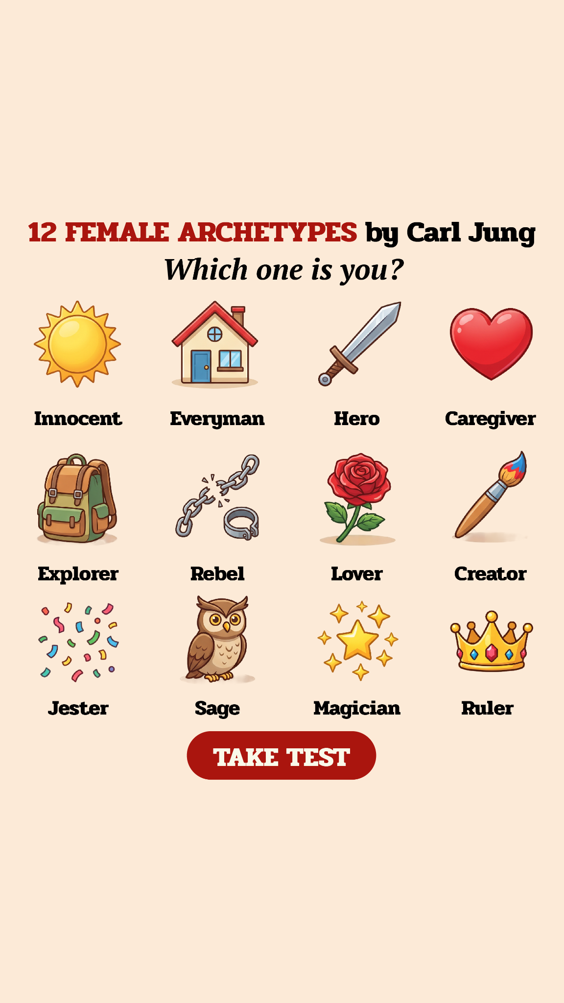 Personality Type Facebook ad