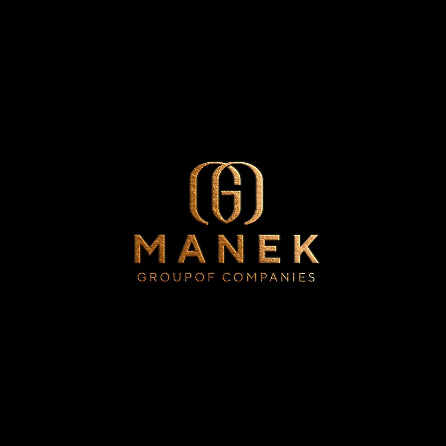 Indian logo designer Facebook ad: Manek Group logo design.