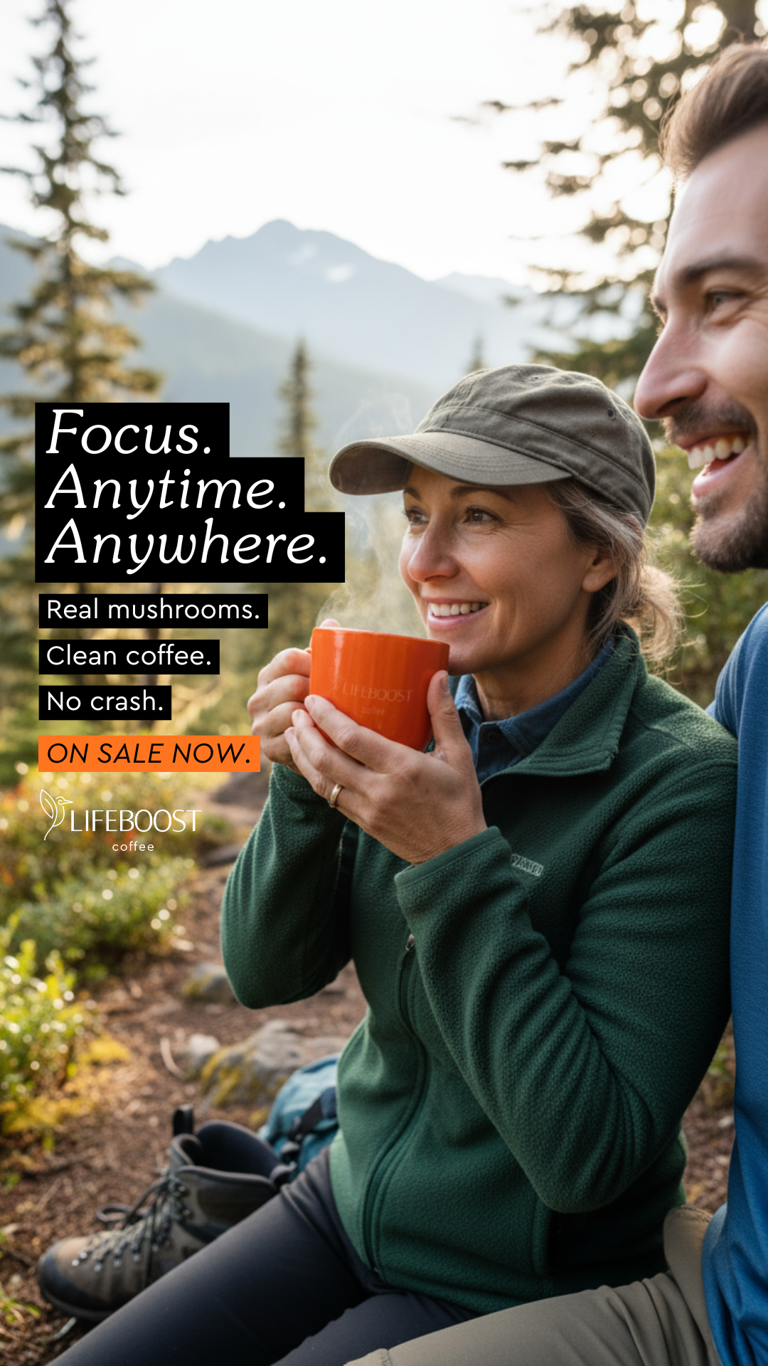 Lifeboost Coffee Facebook ad