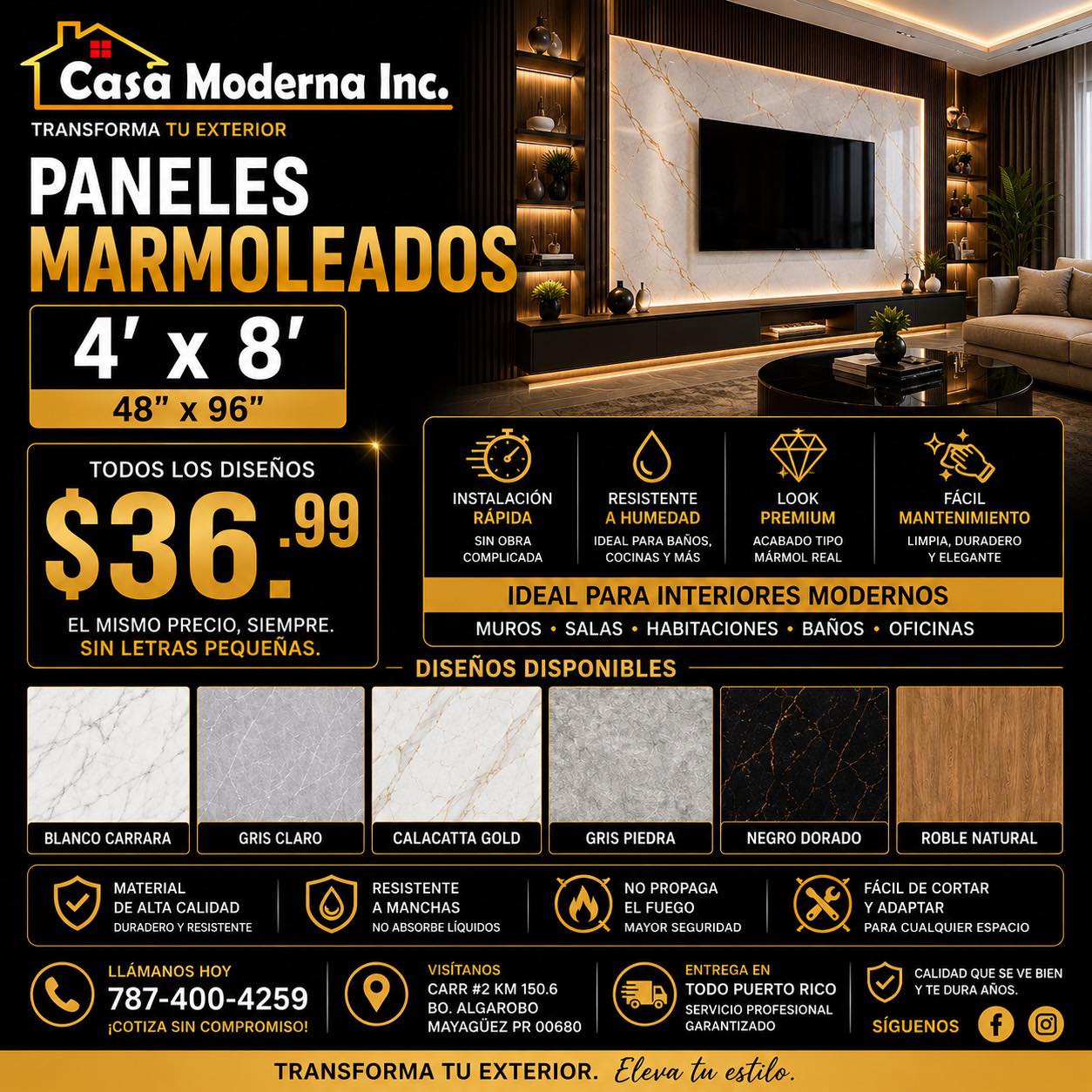 Casa Moderna Show Room & Pool Center Facebook ad: ¡RENUEVA TU HOGAR CON EL ESTILO QUE SE…
