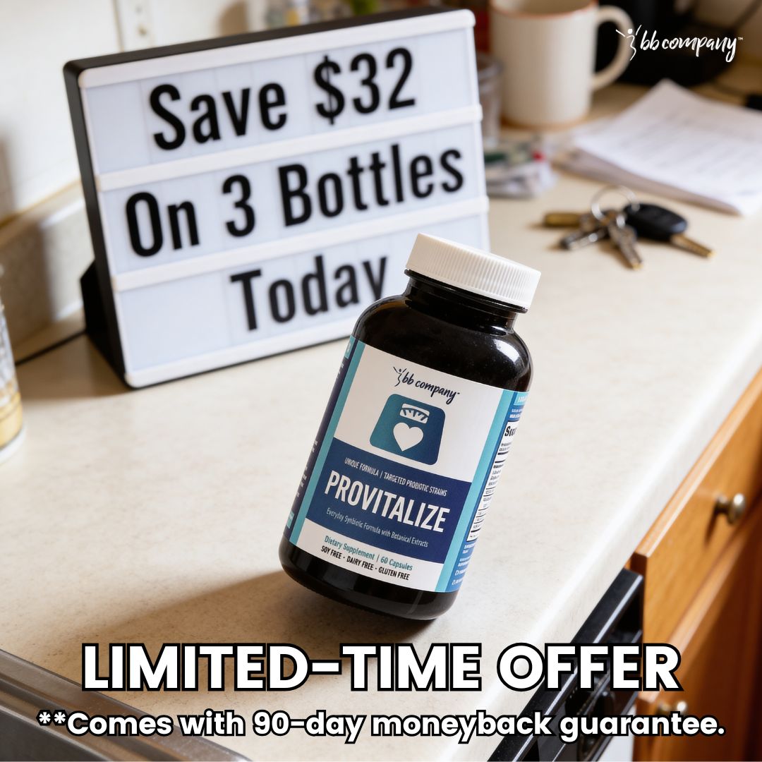 Provitalize Probiotics by BB Company Facebook ad