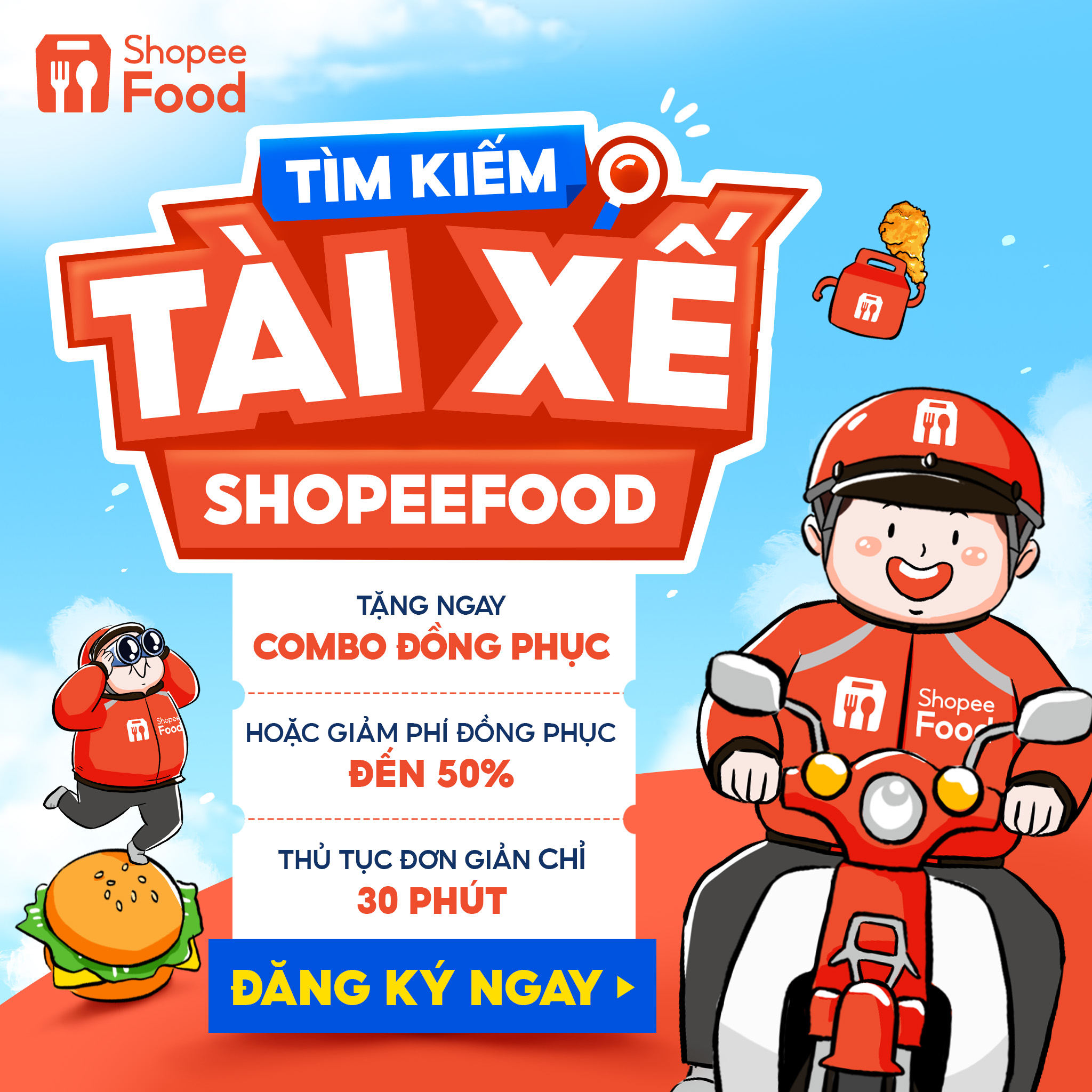 Cộng đồng Tài xế ShopeeFood Facebook ad