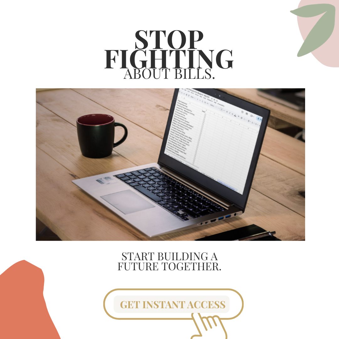 Financial Unity Blueprint Co. Facebook ad: Stop Arguing About Money, Financial Unity Blueprint for…