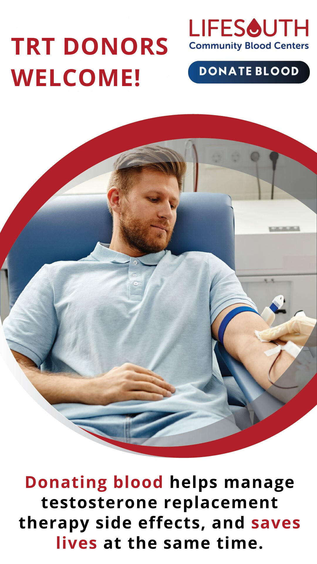 LifeSouth Community Blood Centers Facebook ad