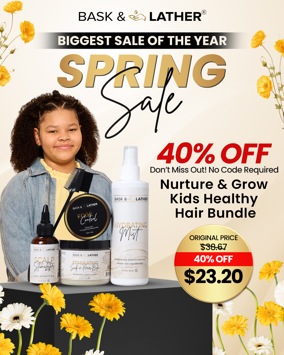 Bask & Lather Co Facebook ad