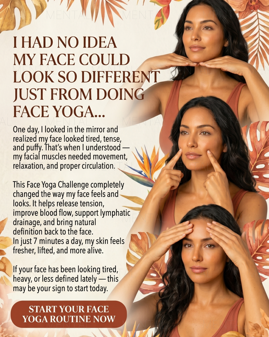 Mimika - Face Yoga Exercises Facebook ad