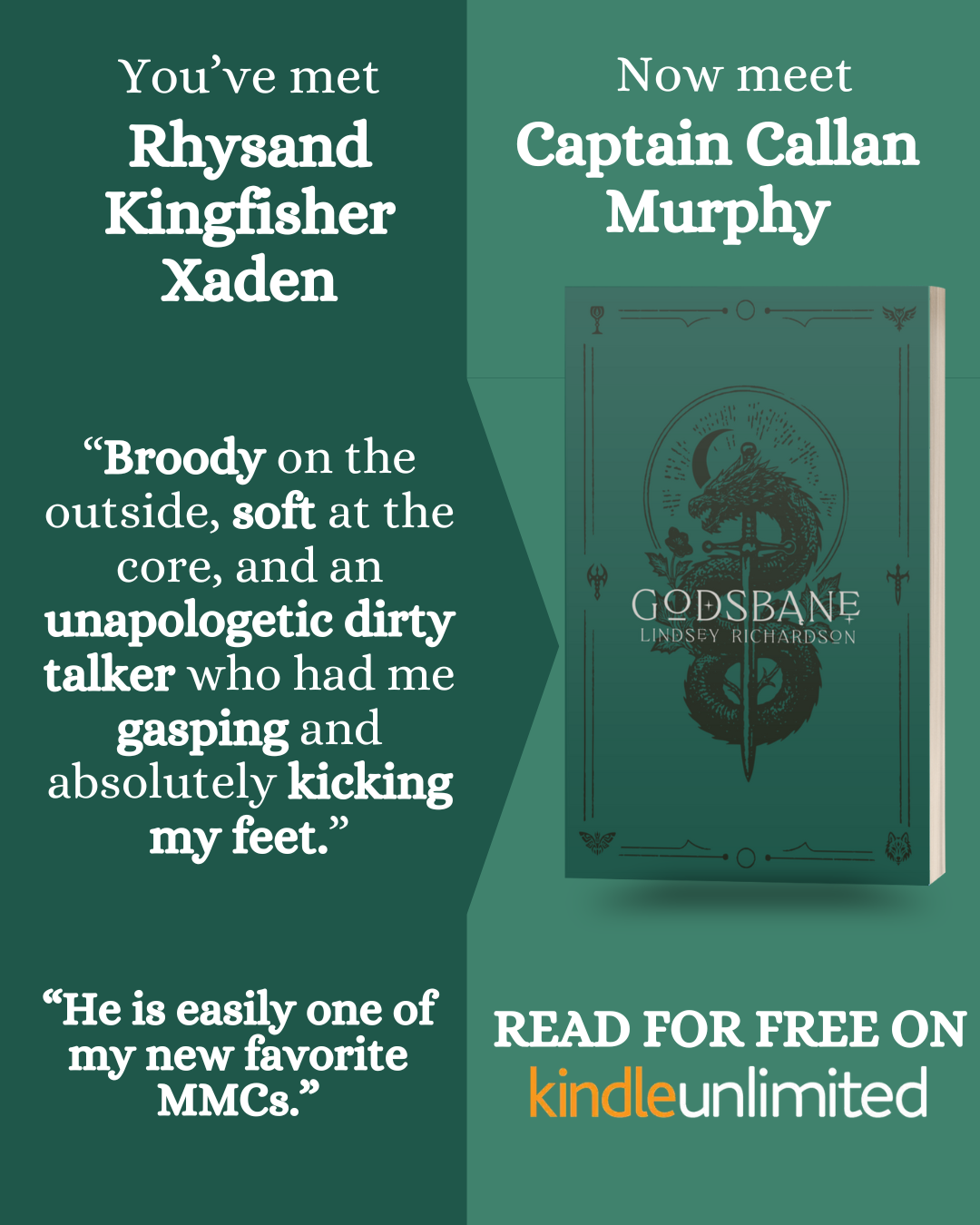 Lindsey Richardson, Fantasy Romance Author Facebook ad from Mar 31, 2026