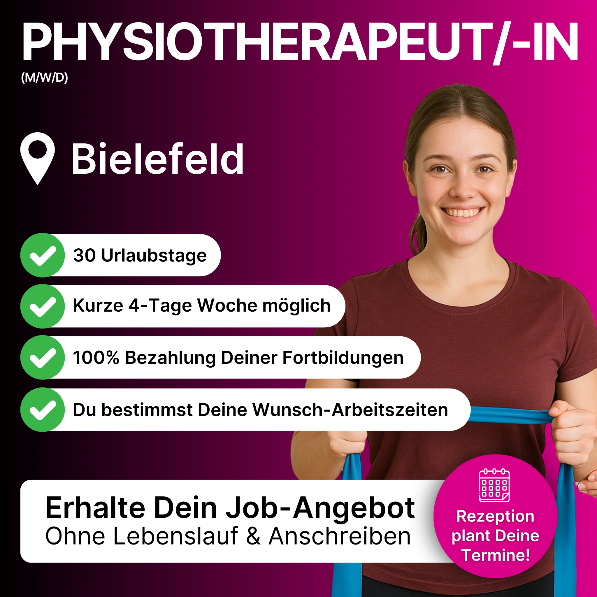 Candidate Flow Physio Jobs Facebook ad