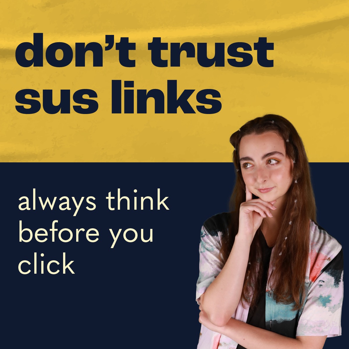 Try a Credit Union Facebook ad: Credit Unions will never text or email you…