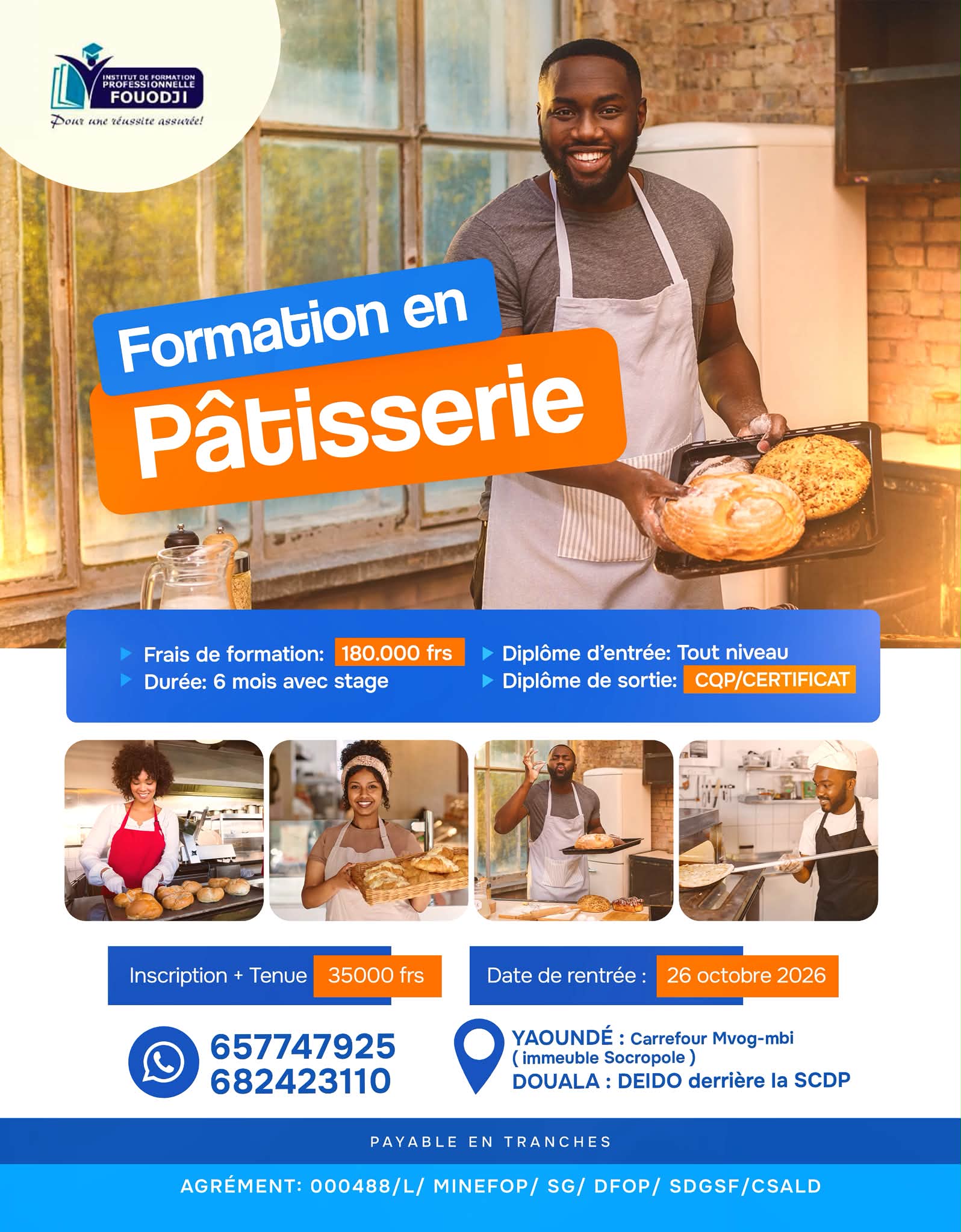 Institut de Formation Professionnelle Fouodji - IFPF Facebook ad