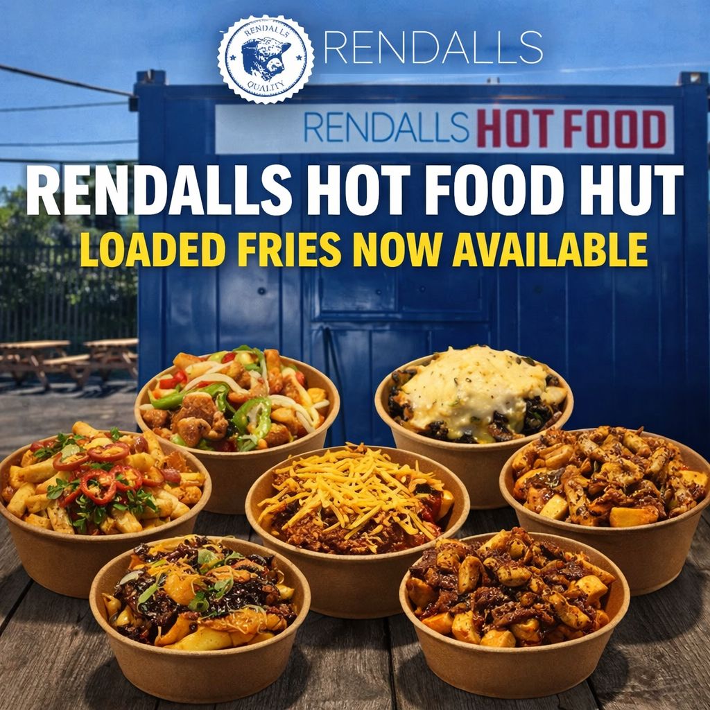 Rendalls Hot Food Hut Facebook ad: HAVE YOU TRIED OUR LOADED FRIES YET ALL…