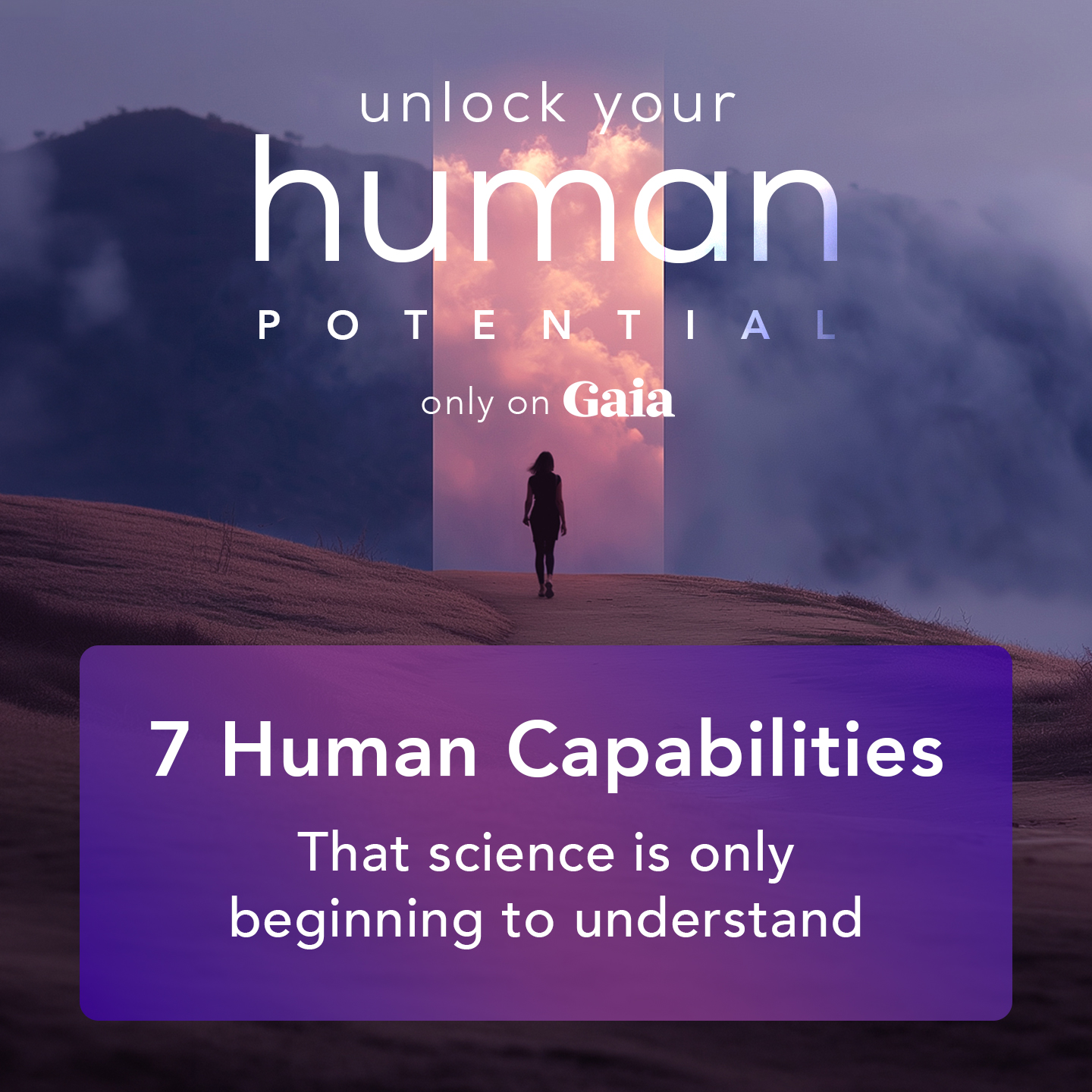 Gaia Facebook ad