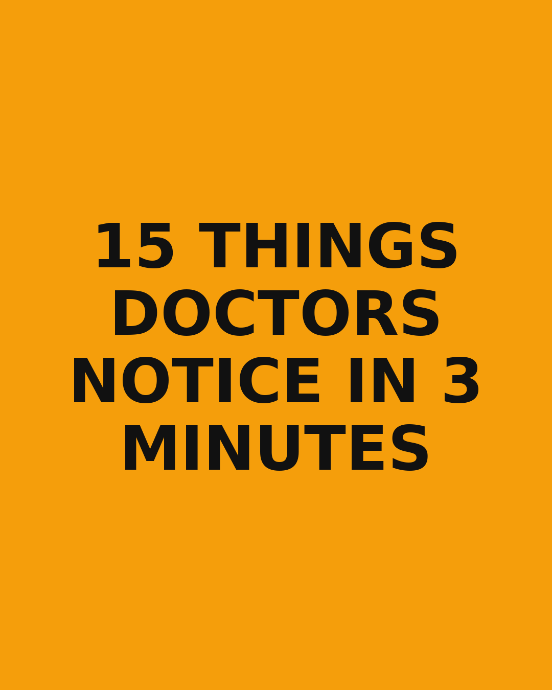 Climate Cosmos Facebook ad: 15 Things Doctors Quietly Notice in the First 3 Minutes of…