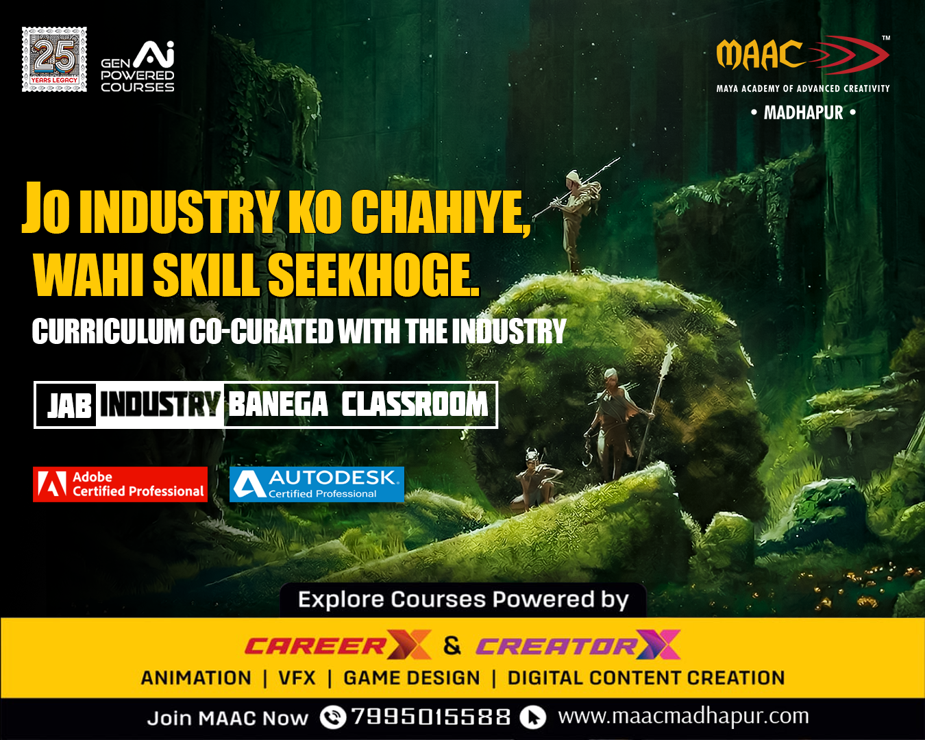 MAAC Madhapur Facebook ad from Apr 6, 2026