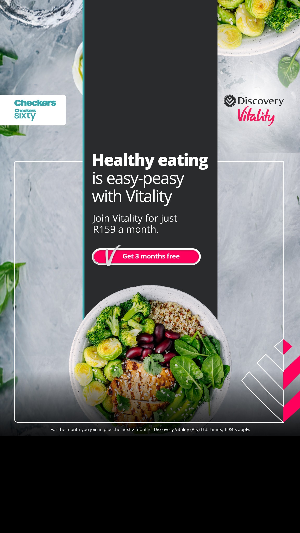 Discovery Vitality Facebook ad