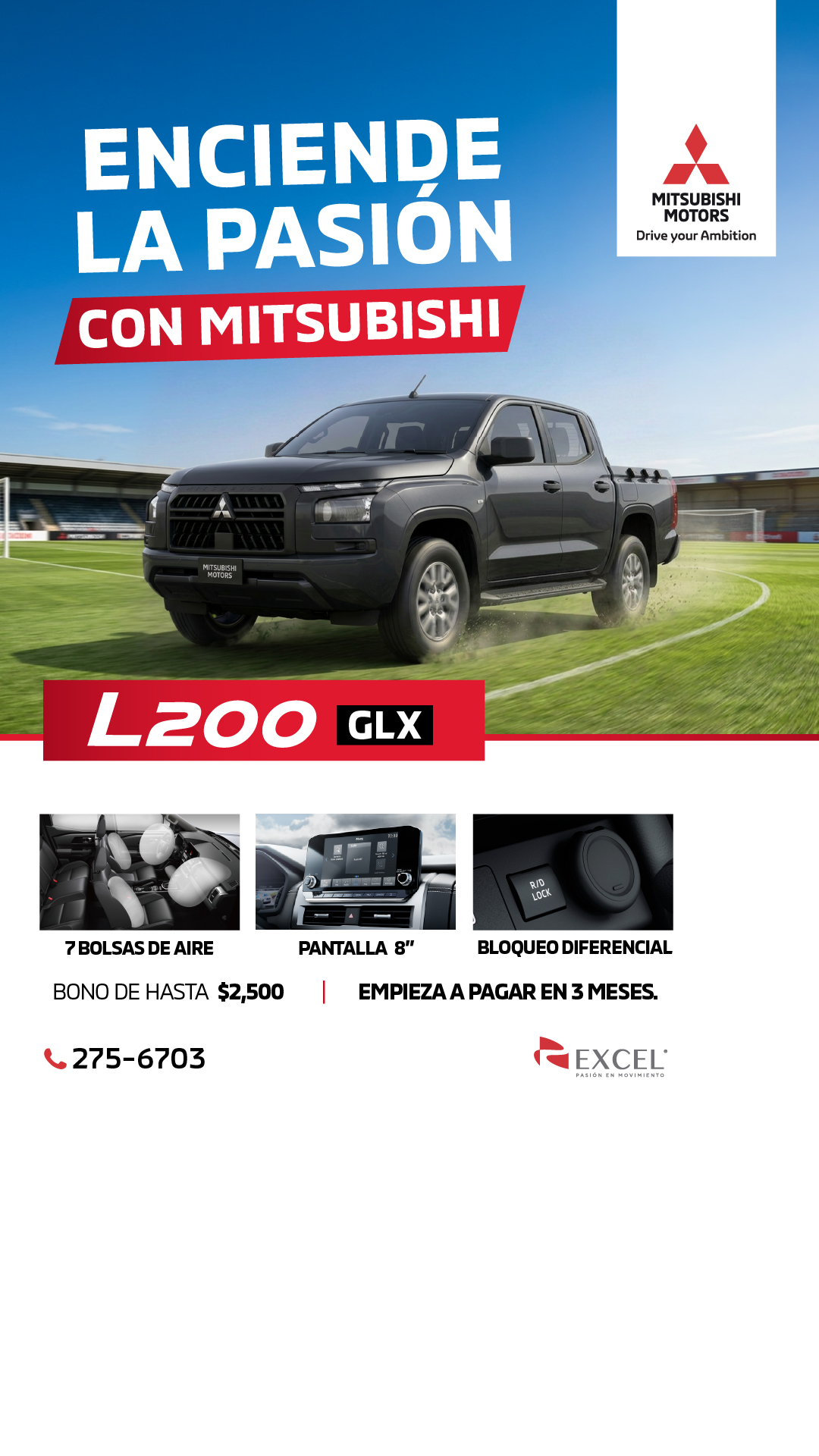 Mitsubishi Motors Panamá Facebook ad from Jun 11, 2026