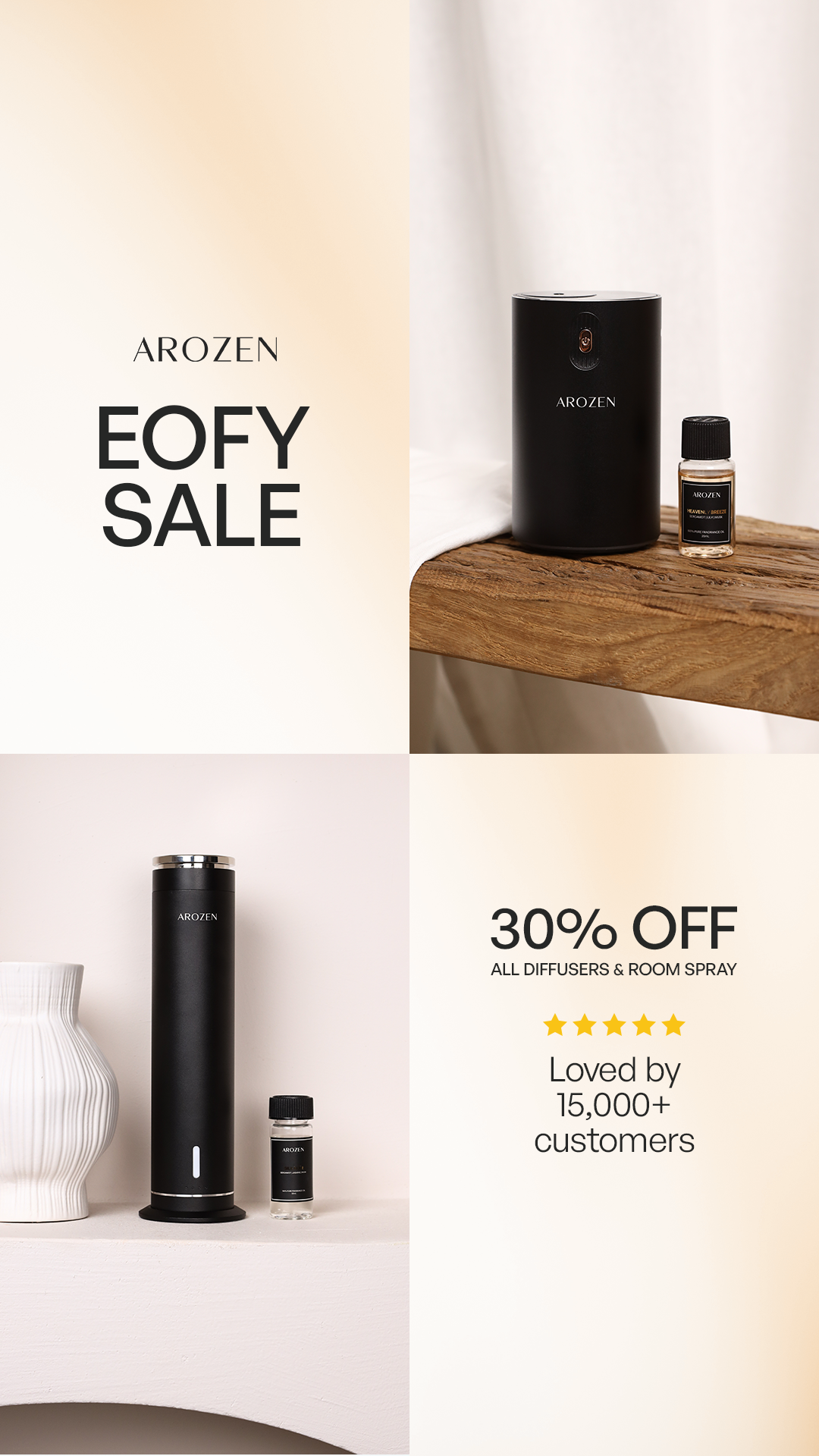 Arozen Facebook ad