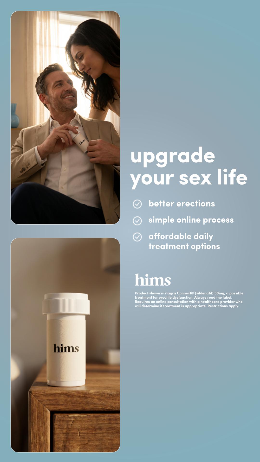 hims Facebook ad