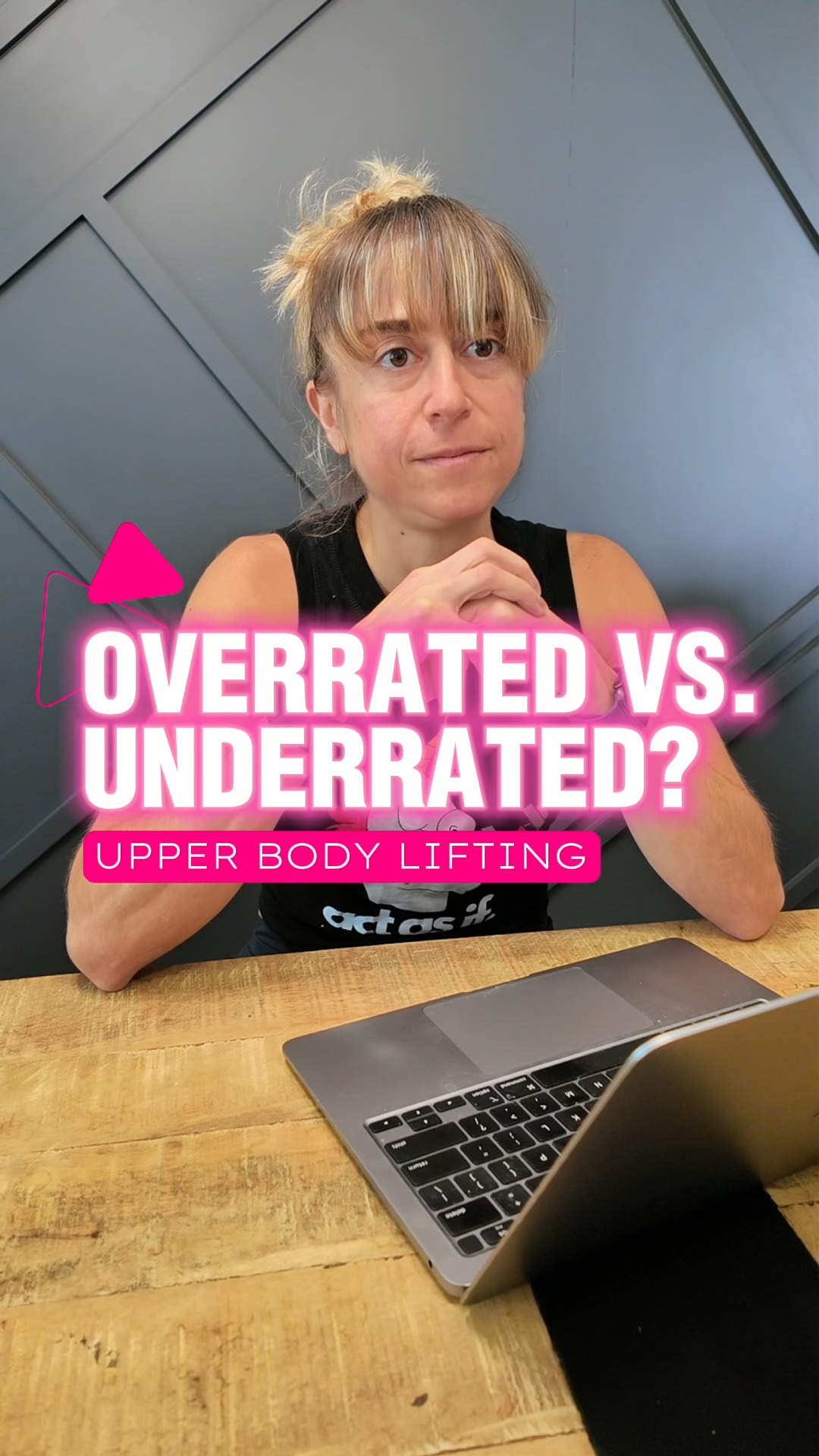 Redefining Strength Facebook ad: Bench Press? Lat Pulldown?