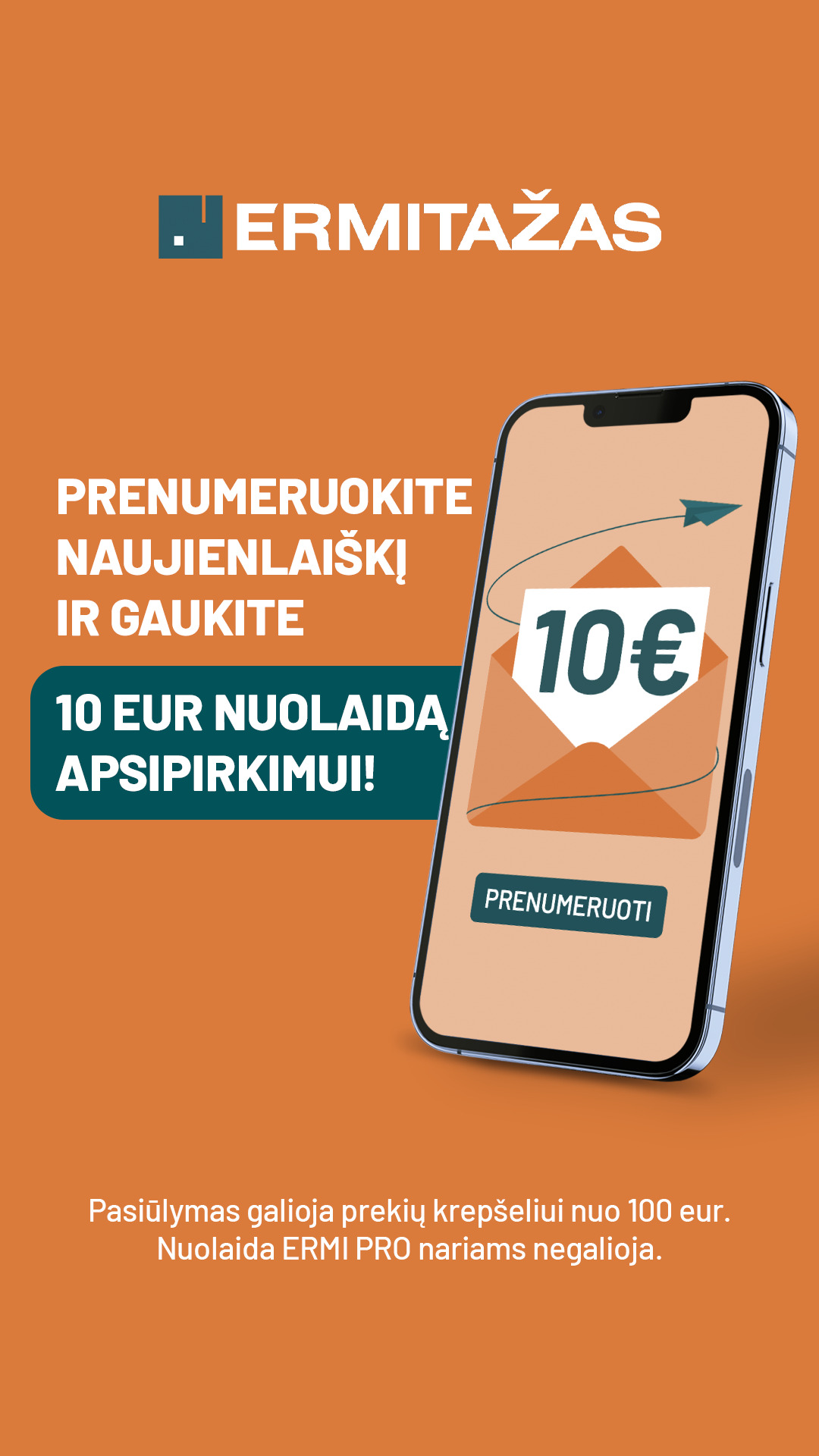 Ermitažas Facebook ad
