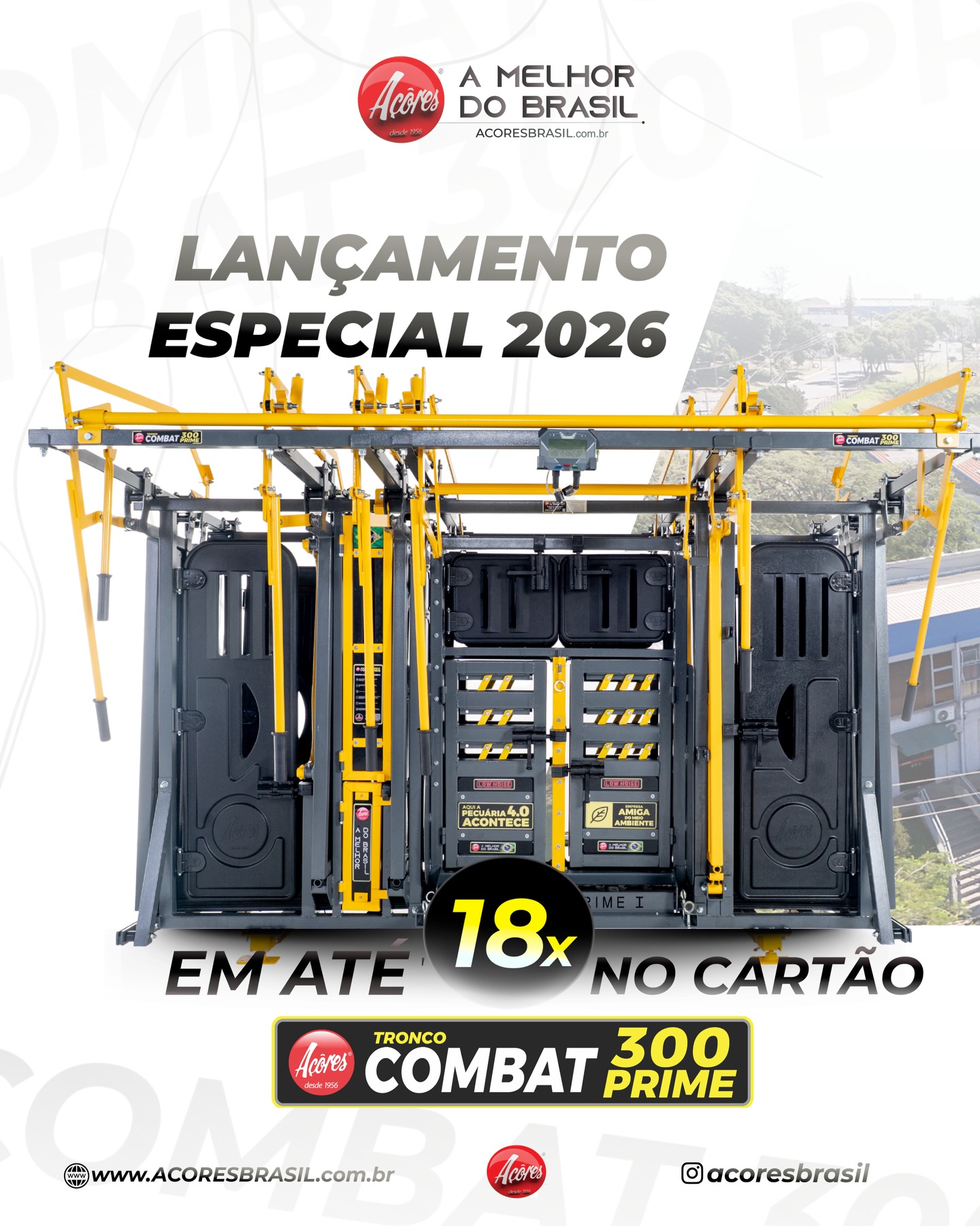 Troncos e Balanças Açôres Facebook ad: O COMBAT EVOLUIU.