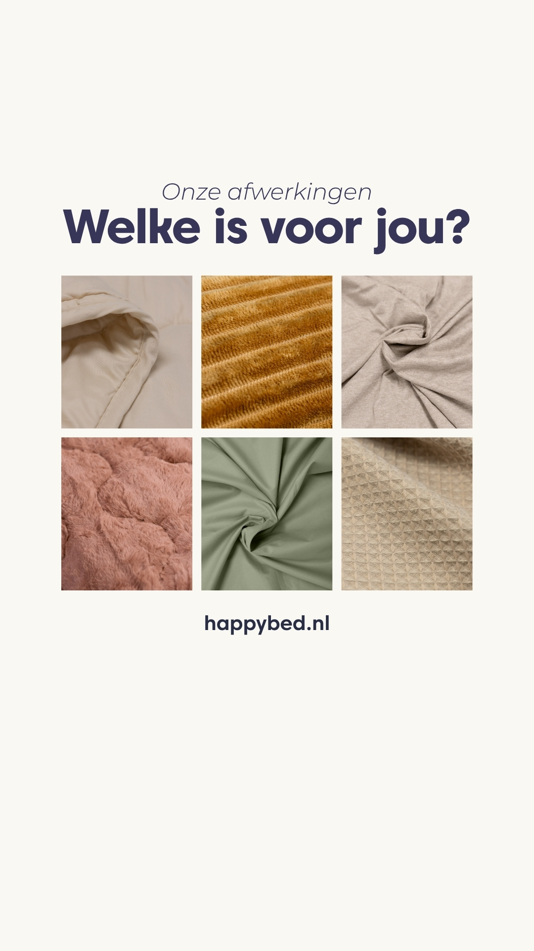 HappyBed Facebook ad