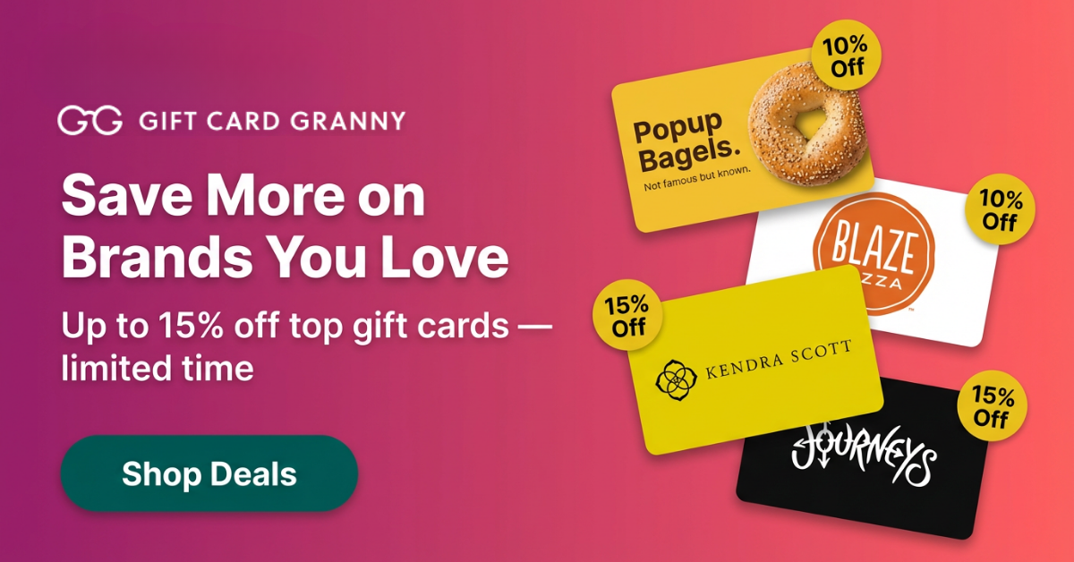 Gift Card Granny Facebook ad from Feb 16, 2026