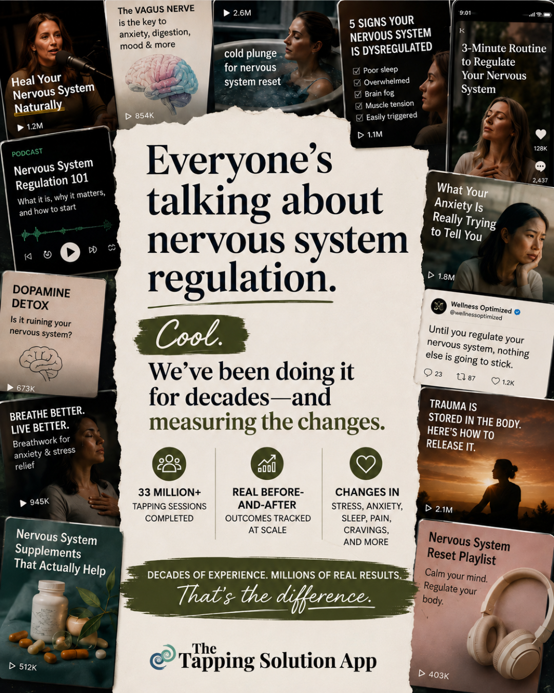 The Tapping Solution Facebook ad