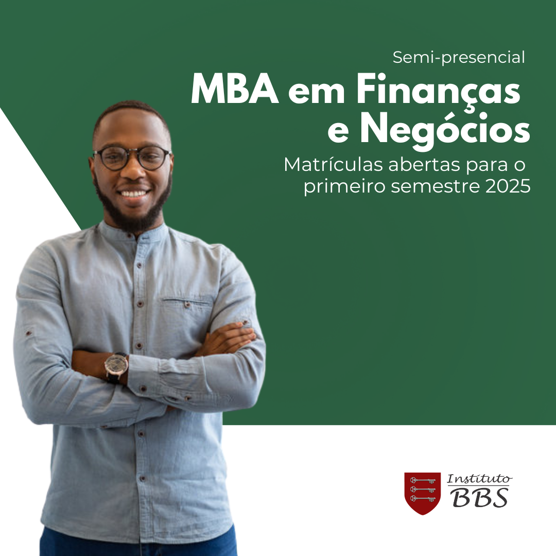 Instituto BBS • Angola Facebook ad: MBA em Finanças e Negócios | Matrículas Abertas