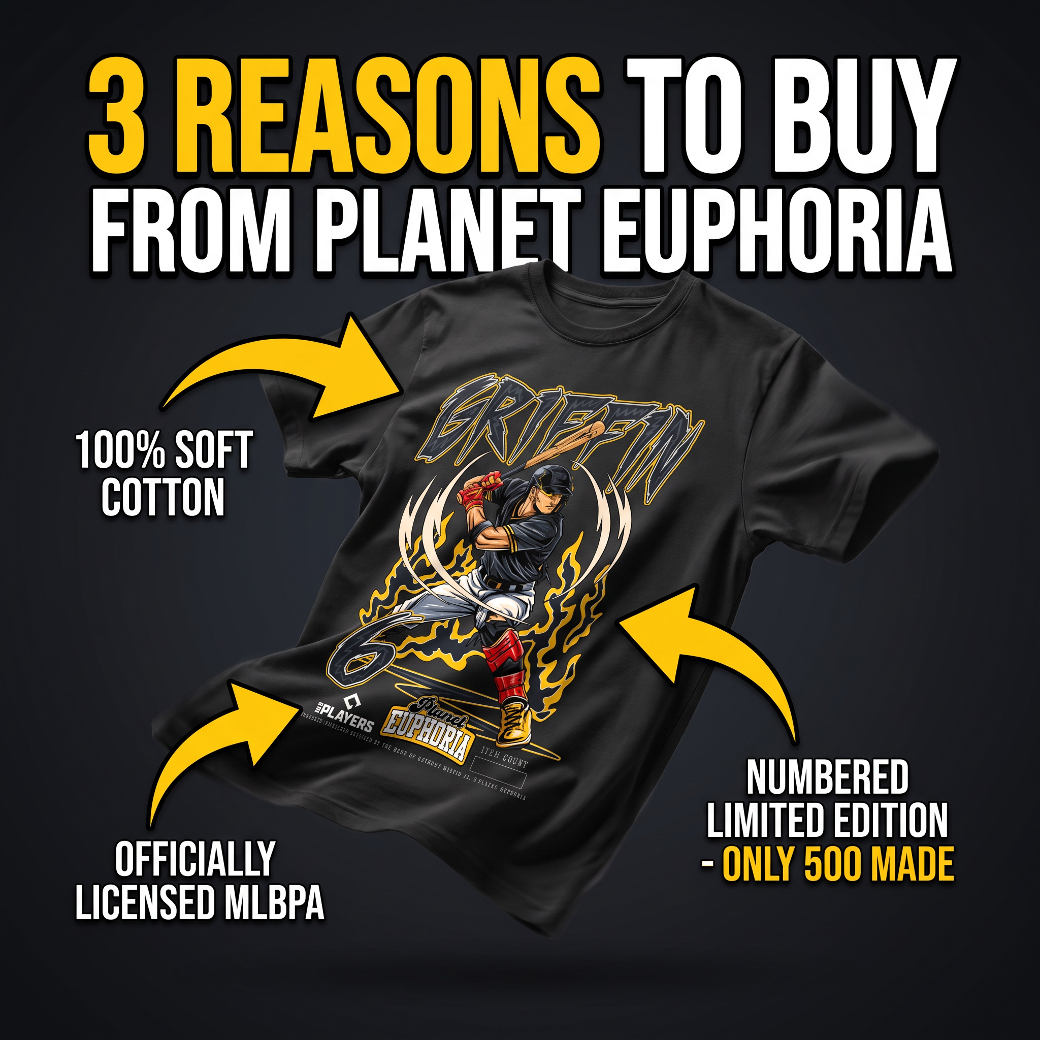 Planet Euphoria Facebook ad: Use Code Baseball for 25% OFF