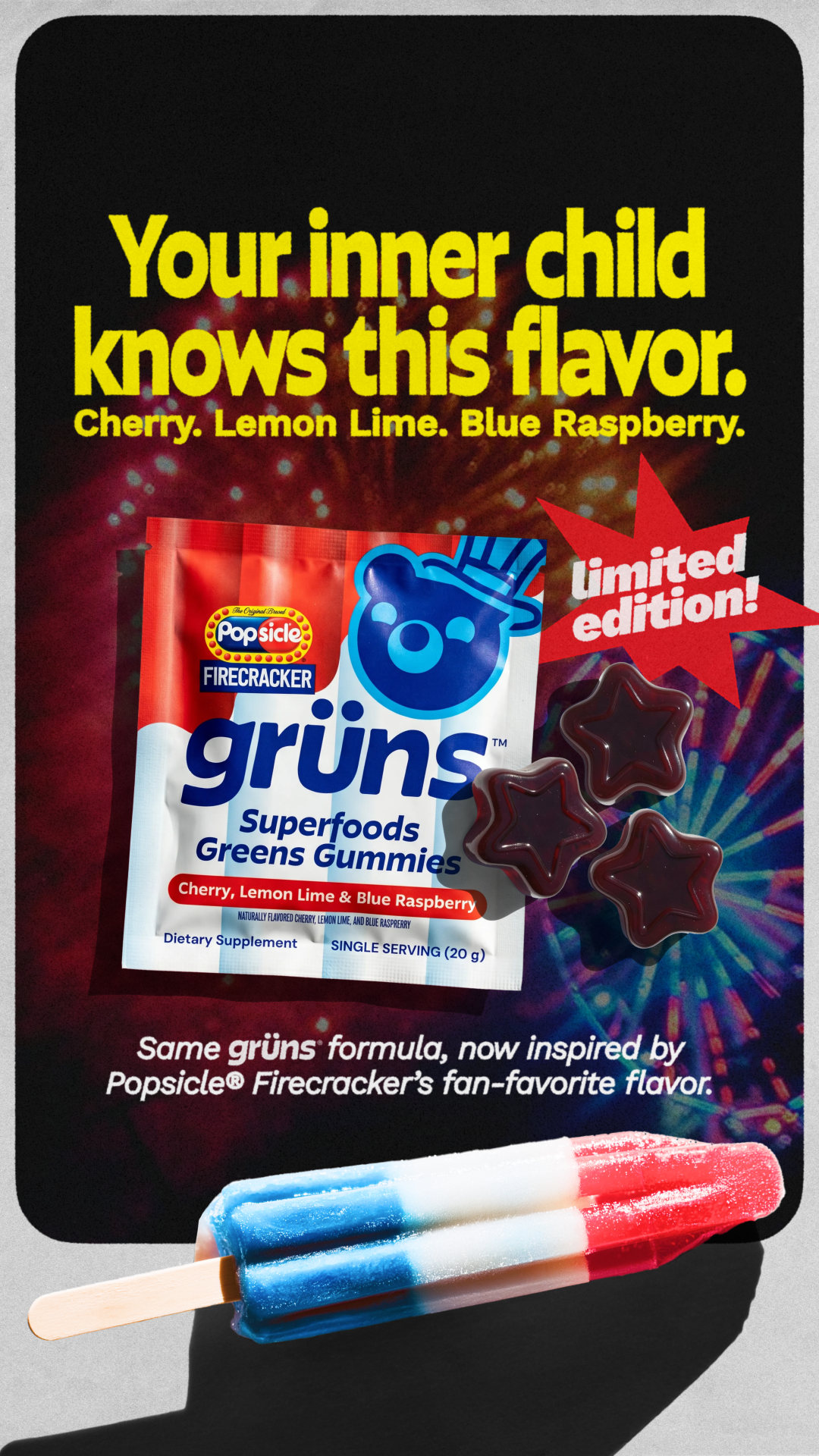Grüns Facebook ad