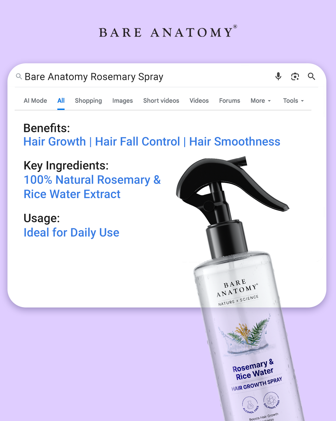 Bare Anatomy Facebook ad