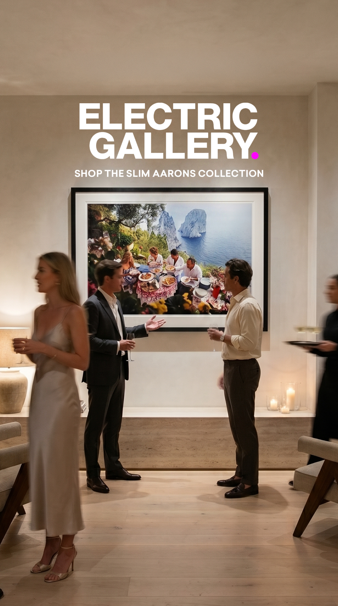 Electric Gallery Facebook ad