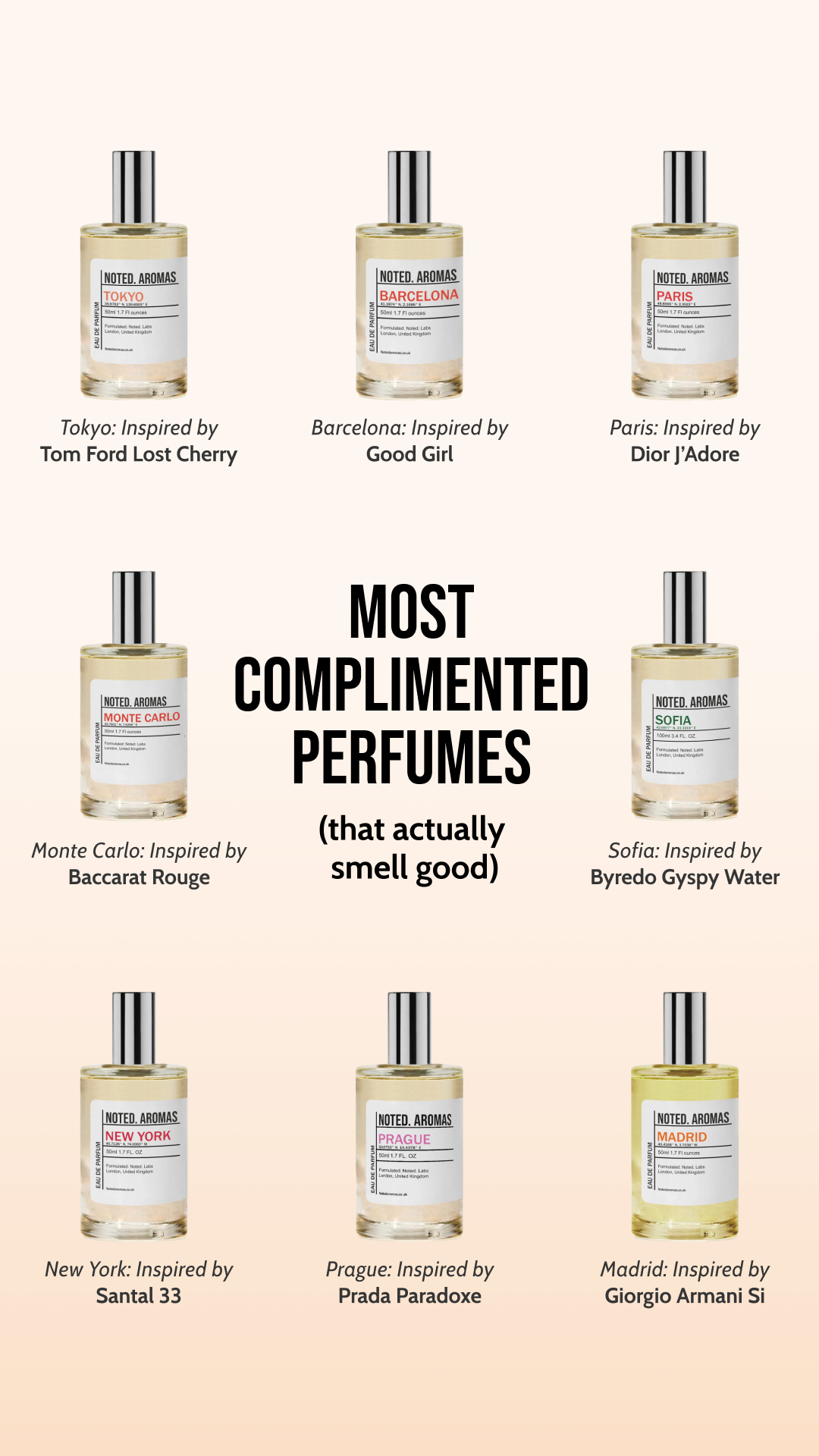 Noted Aromas Facebook ad