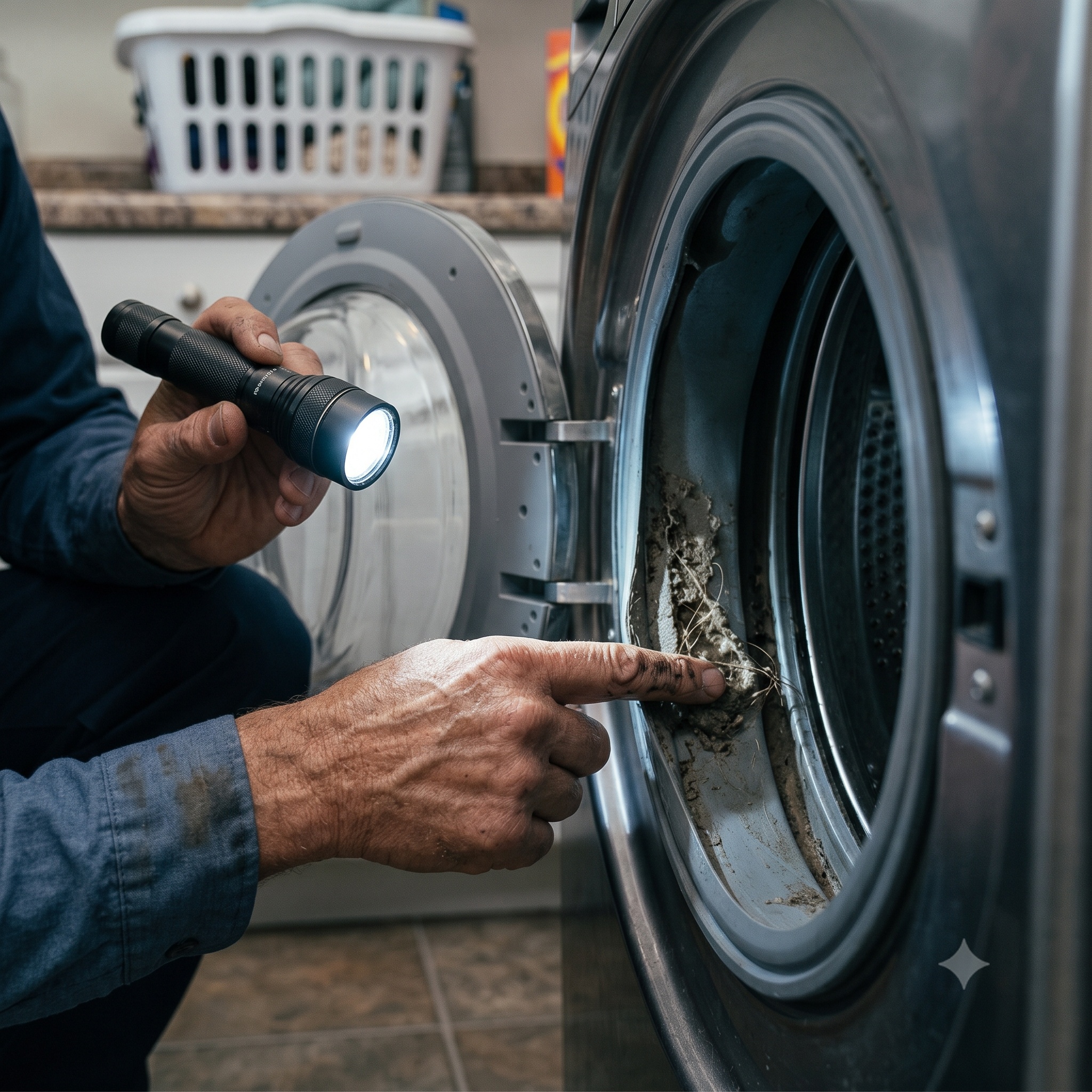 The National Home Laundry Association Facebook ad: The Repair Tech Looked At My Washer And Said, Get The Pet…