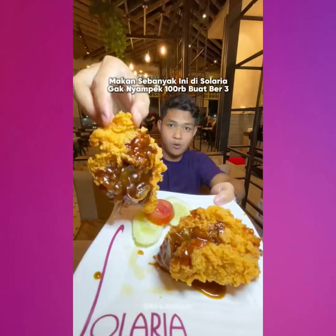 Honest Indonesia Facebook ad: Daftar Pakai Kode SOLARIA100, Cashback Rp100rb