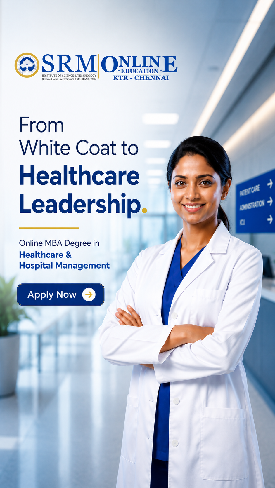SRM Online Education Facebook ad