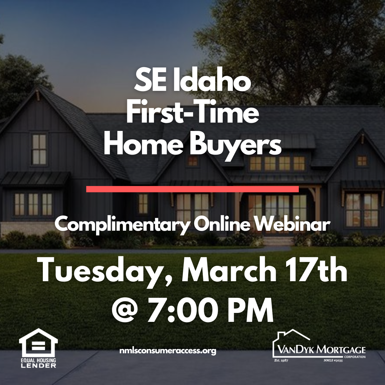 Daren Crockett at VanDyk Mortgage Corporation Facebook ad