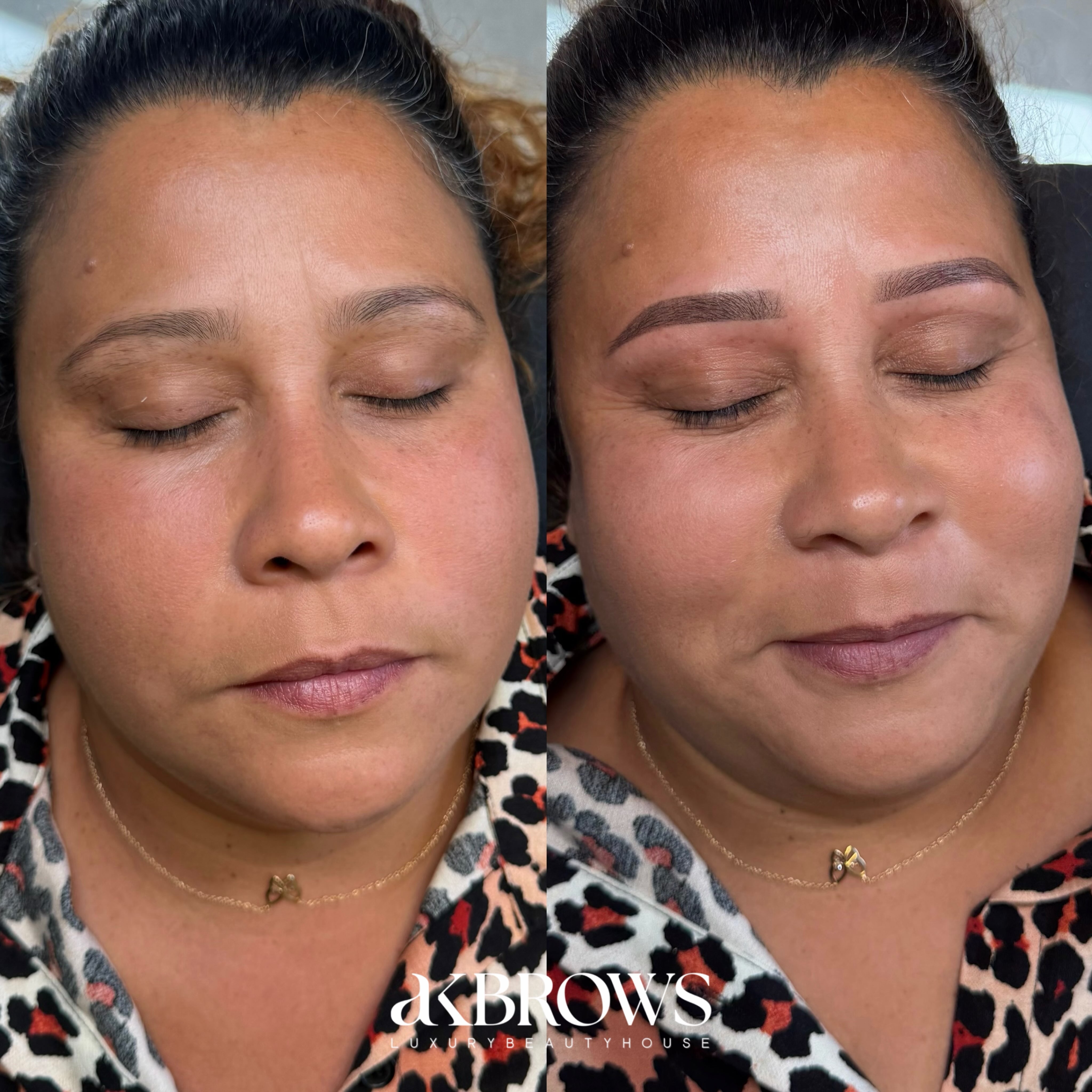 AK BROWS Facebook ad: MICROSHADING