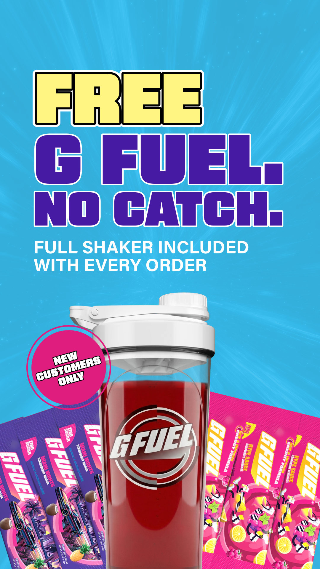 G FUEL Facebook ad