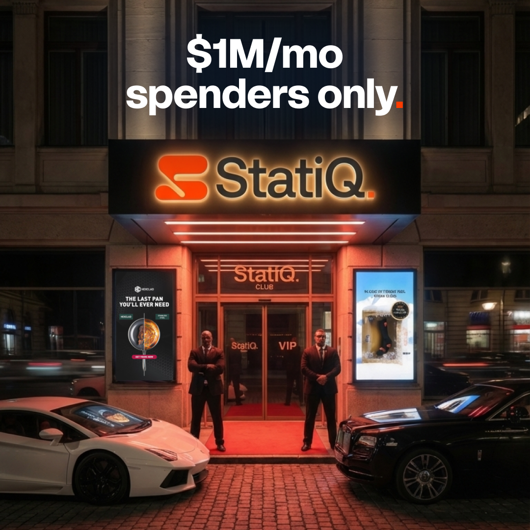 Statiq.club Facebook ad