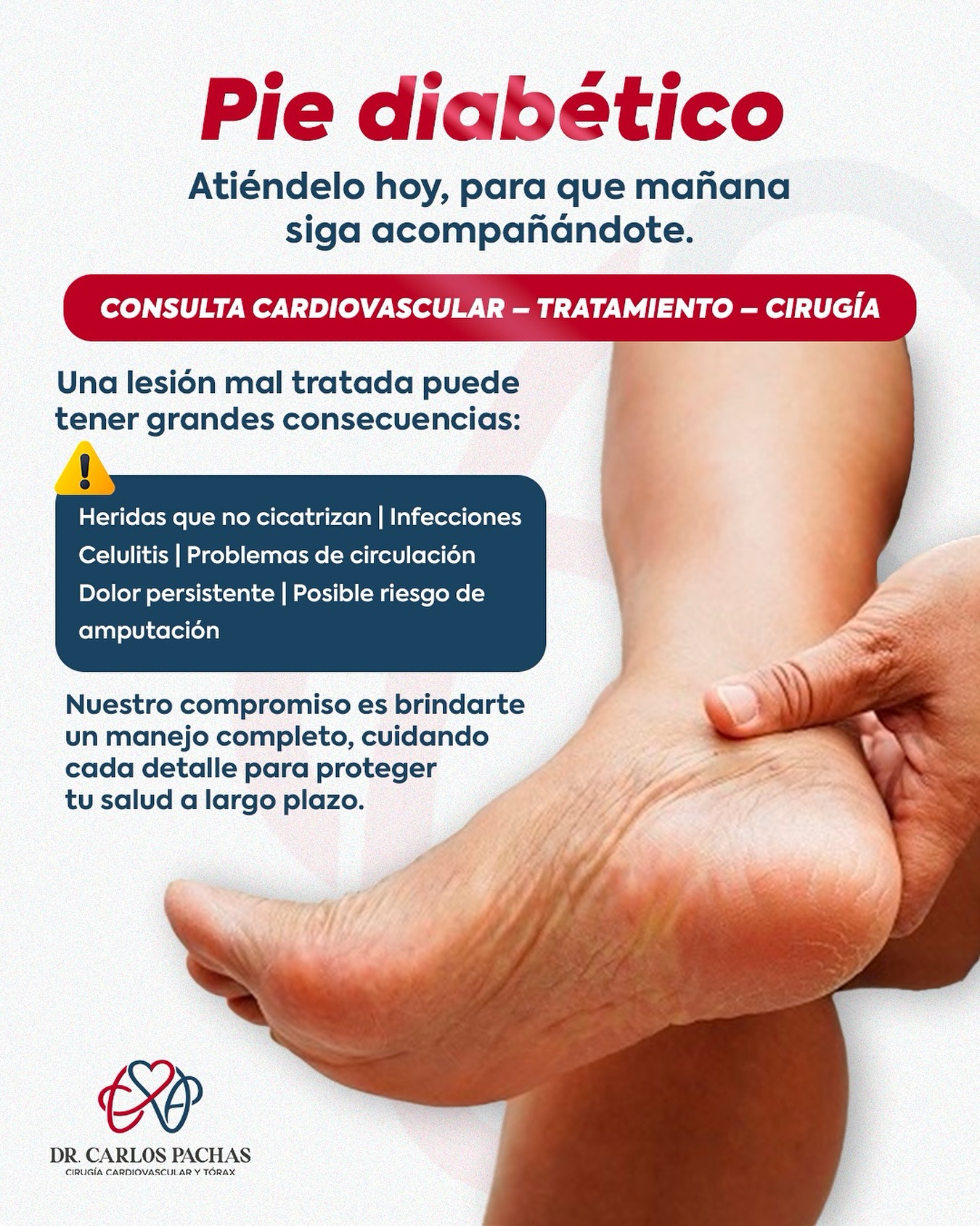 Dr. Carlos Pachas - Cirujano Cardiovascular Facebook ad: Agenda tu CONSULTA