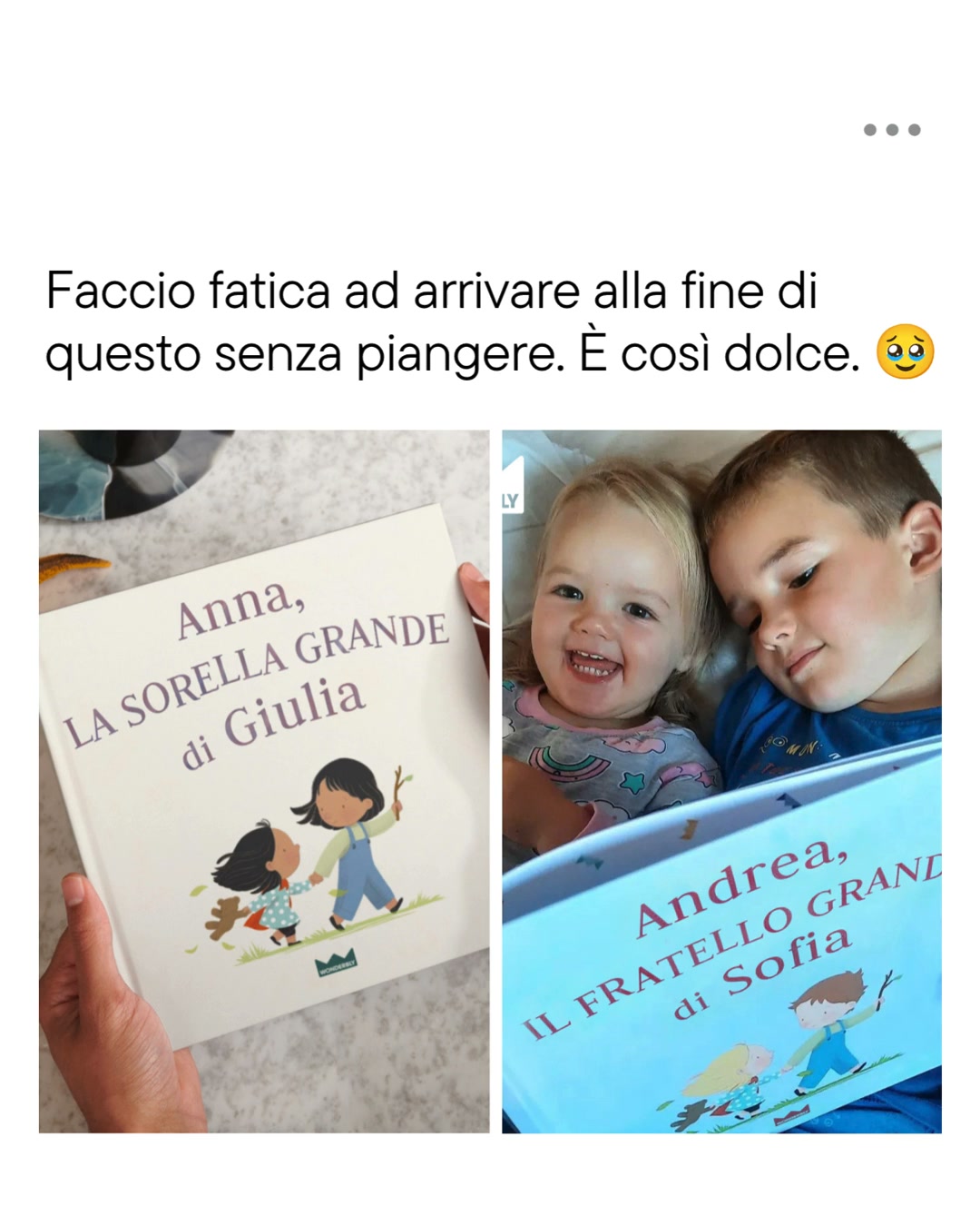 Wonderbly Facebook ad: Crea il loro libro