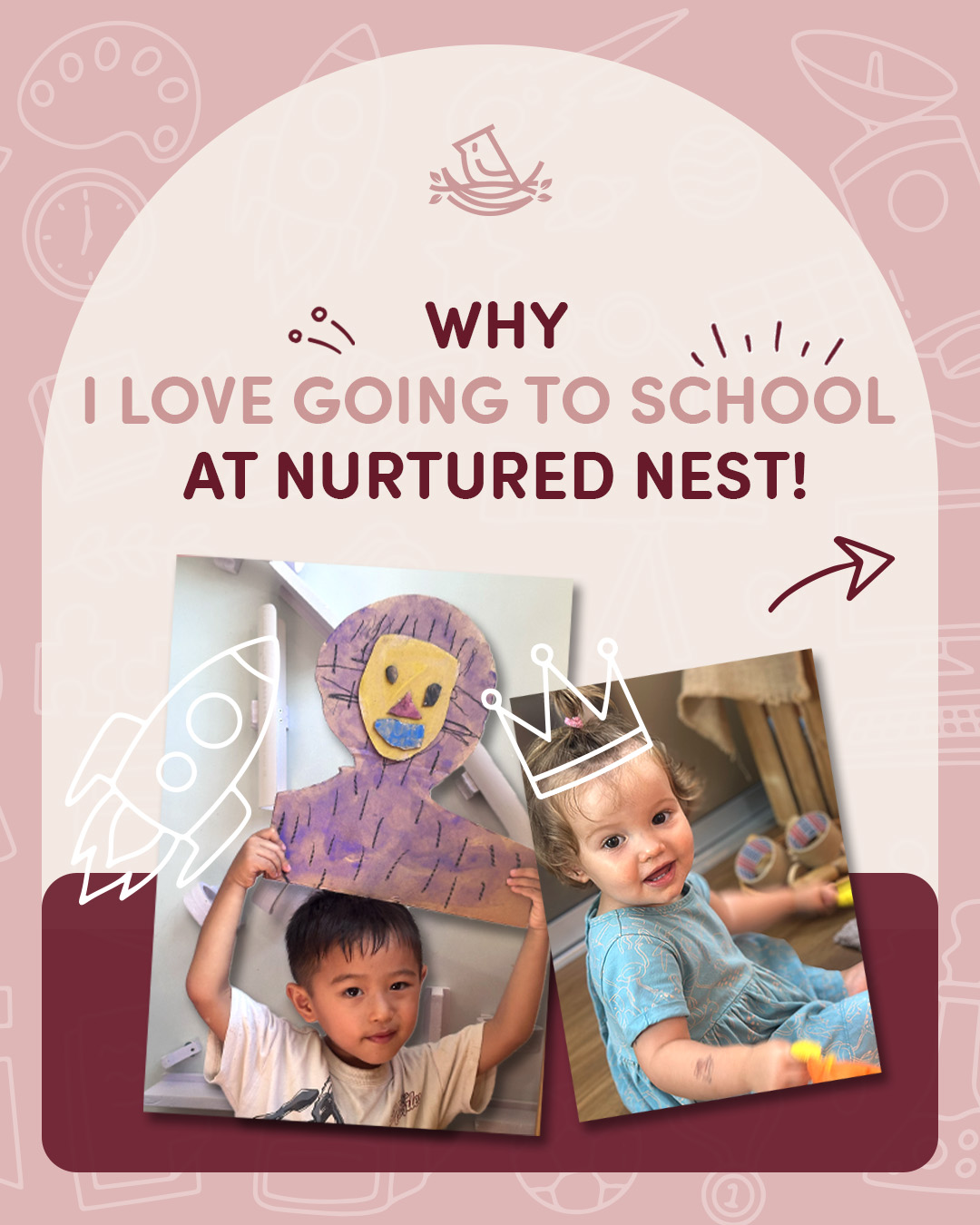 Nurtured Nest Facebook ad: Screens are everywhere.