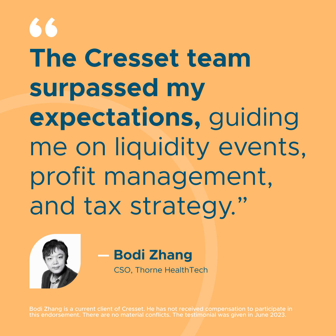 Cresset Facebook ad